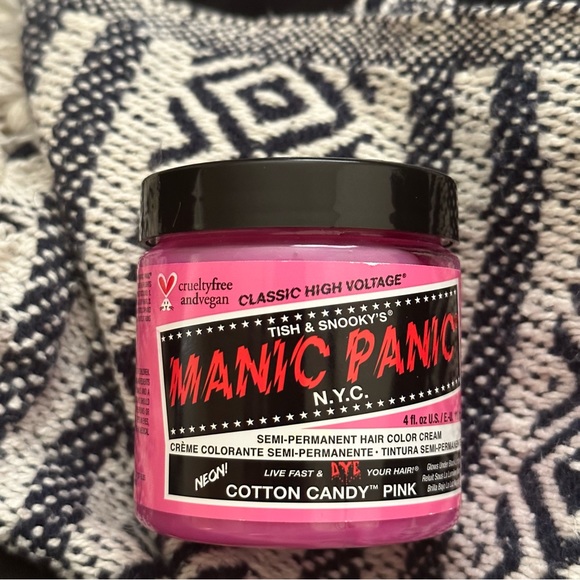 Manic Panic NEW Pink Cotton Candy Vegan HAIRDYE - Picture 3 of 4